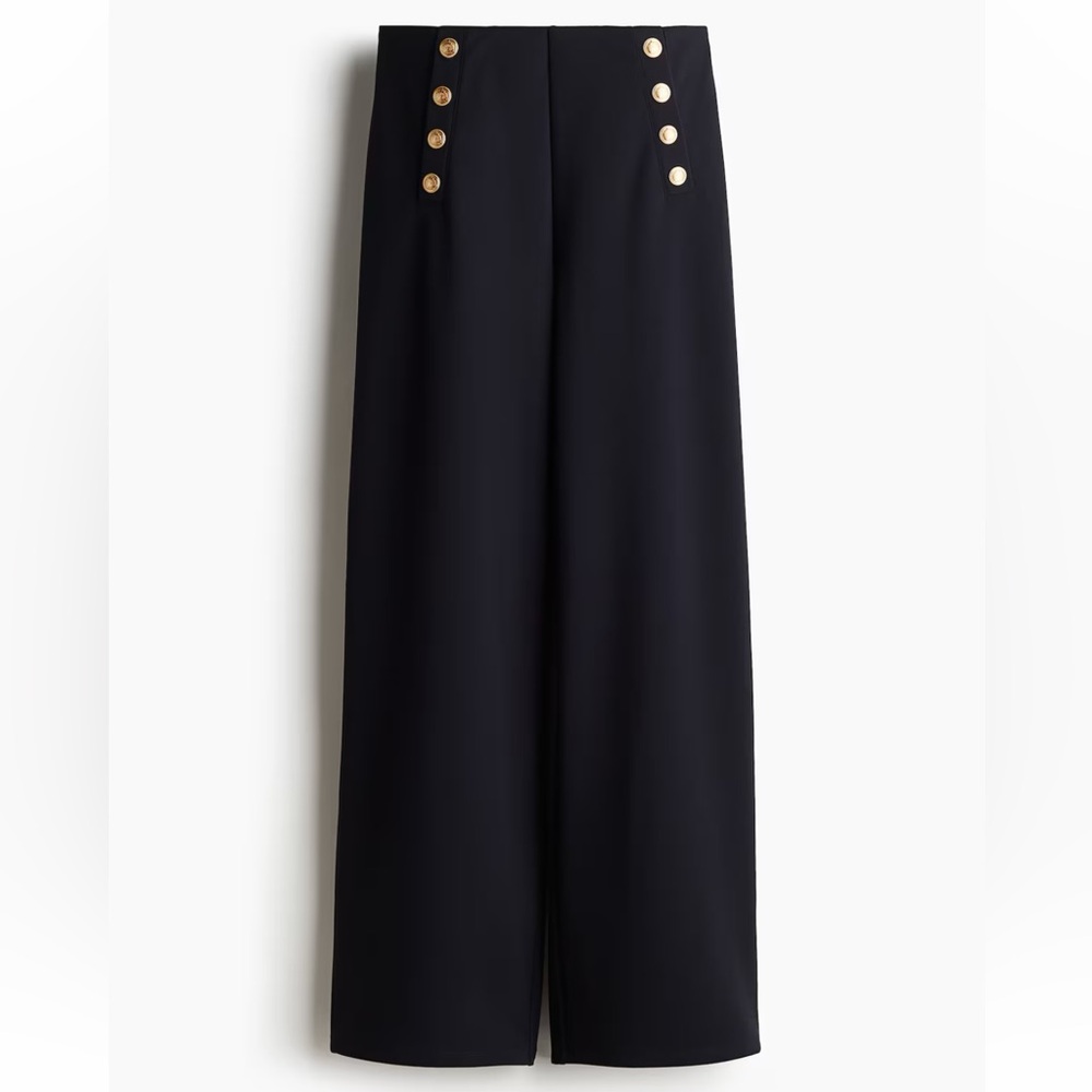 NWT H&M Button Front Pant